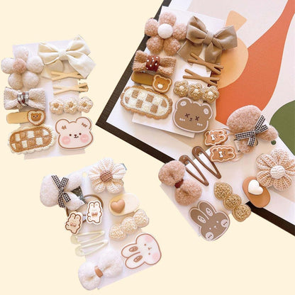 BabyOneStop 36-Piece Cute Baby Girls Hair Clip Set In Assorted Styles