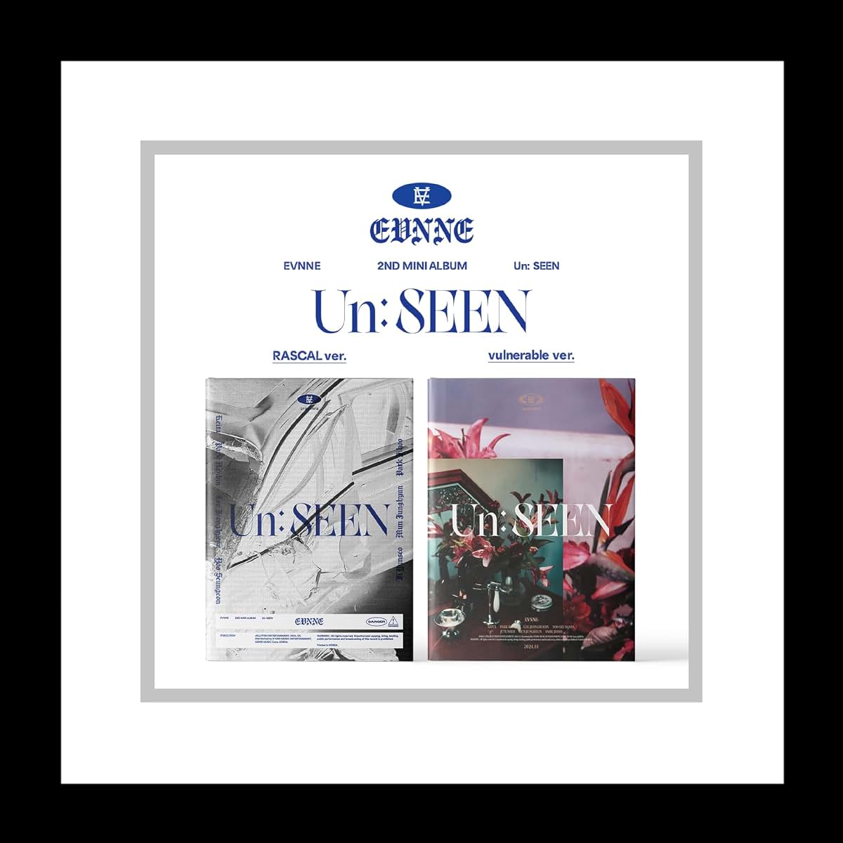 DREAMUS EVNNE Un : SEEN 2nd Mini Album CD+Photobook+Folding Poster on Pack+Photocard+Tracking Sealed (Standard