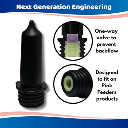 Pink Feeders Thriver Screw-In Calf Teats for Feeding Systems