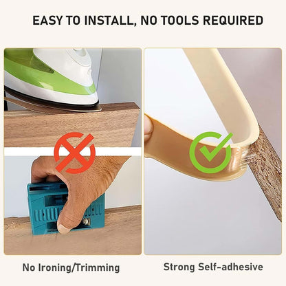Edge Banding Trim for Furniture Repair - TPE Silicone