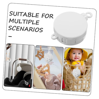 BabyOneStop Crib Musical Box Hanger With Rotating Hook And Light Modes
