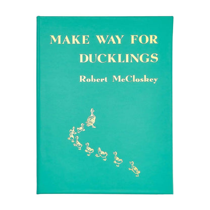 Graphic Image Make Way For Ducklings - Leather Bound Book - Made in USA