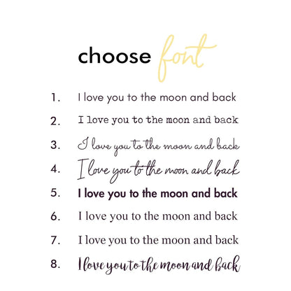 With Love From Julie Personalized Night Light for Kids Girls Boys Customized Gifts for Baby Nursery Lamp Bedroom Decor (photo 4)