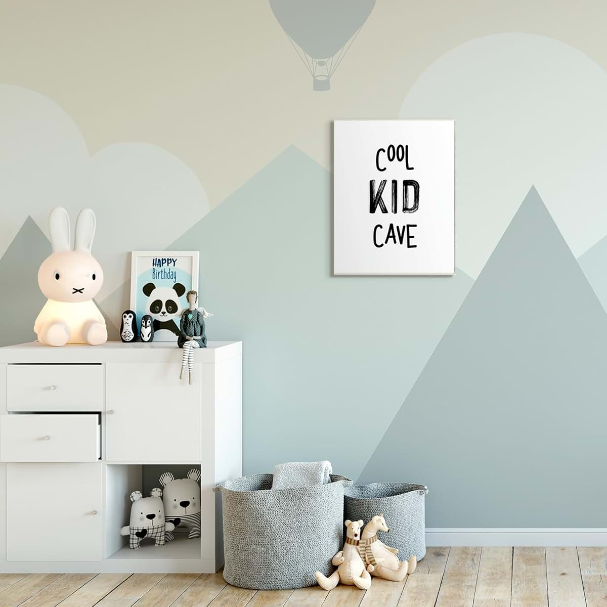 Stupell Industries Cool Kid Cave Minimal Wall Plaque Art, 13x19 Inches, Made in USA