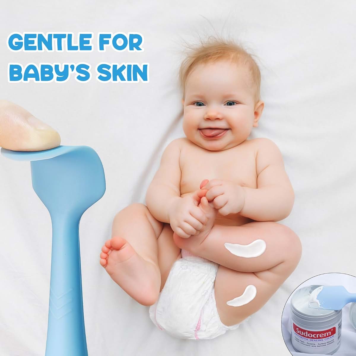Seeway Diaper Cream Spatula for Easy to Apply & No Residue Under Nails (photo 2)