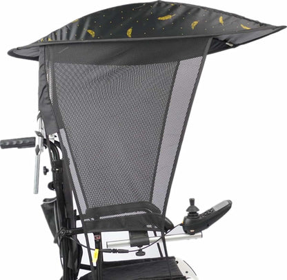 Wheelchair Sunshade Canopy Umbrella Cover for Rain and Sun Protection