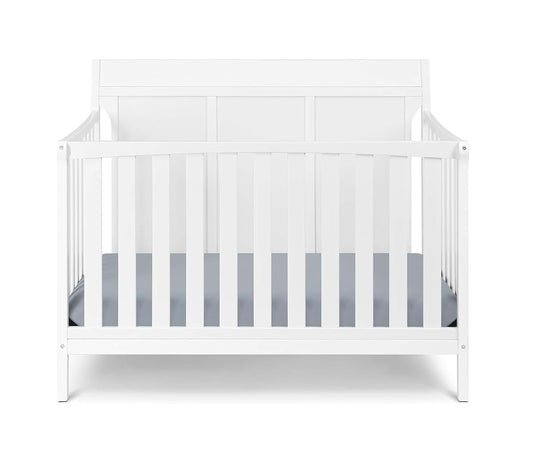 Suite Bebe Shailee 4-in-1 Convertible Baby Crib in White