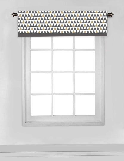 Bacati Woodlands Animals Window Valance In Beige And Grey (photo 4)