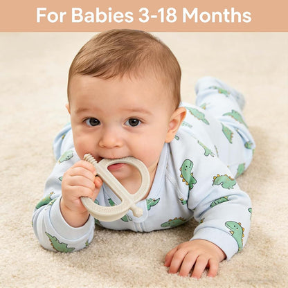 YAPROMO Silicone Teether Toys for Babies & Toddlers