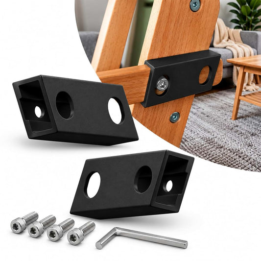Nrvzxuk Replacement Tray Support Brackets for Abiie Beyond Junior Y High Chair, Black