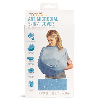 Munchkin Milkmakers 5-In-1 Nursing Cover Hipsteria Dots