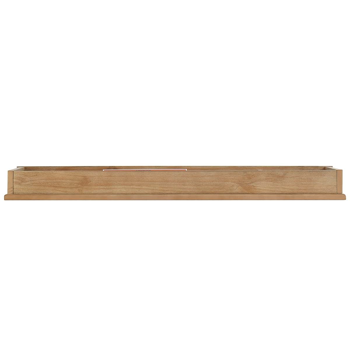 Evolur Mini Changing Tray in Barnwood – Solid Wood Dresser Changing Station (photo 3)