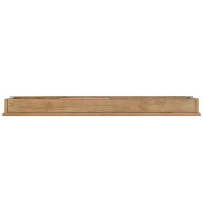 Evolur Mini Changing Tray in Barnwood – Solid Wood Dresser Changing Station (photo 3)