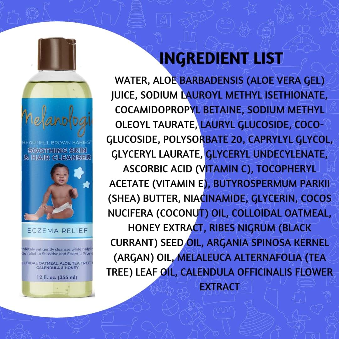 Melanologie Beautiful Brown Babies Skin & Hair Cleanser for Infants
