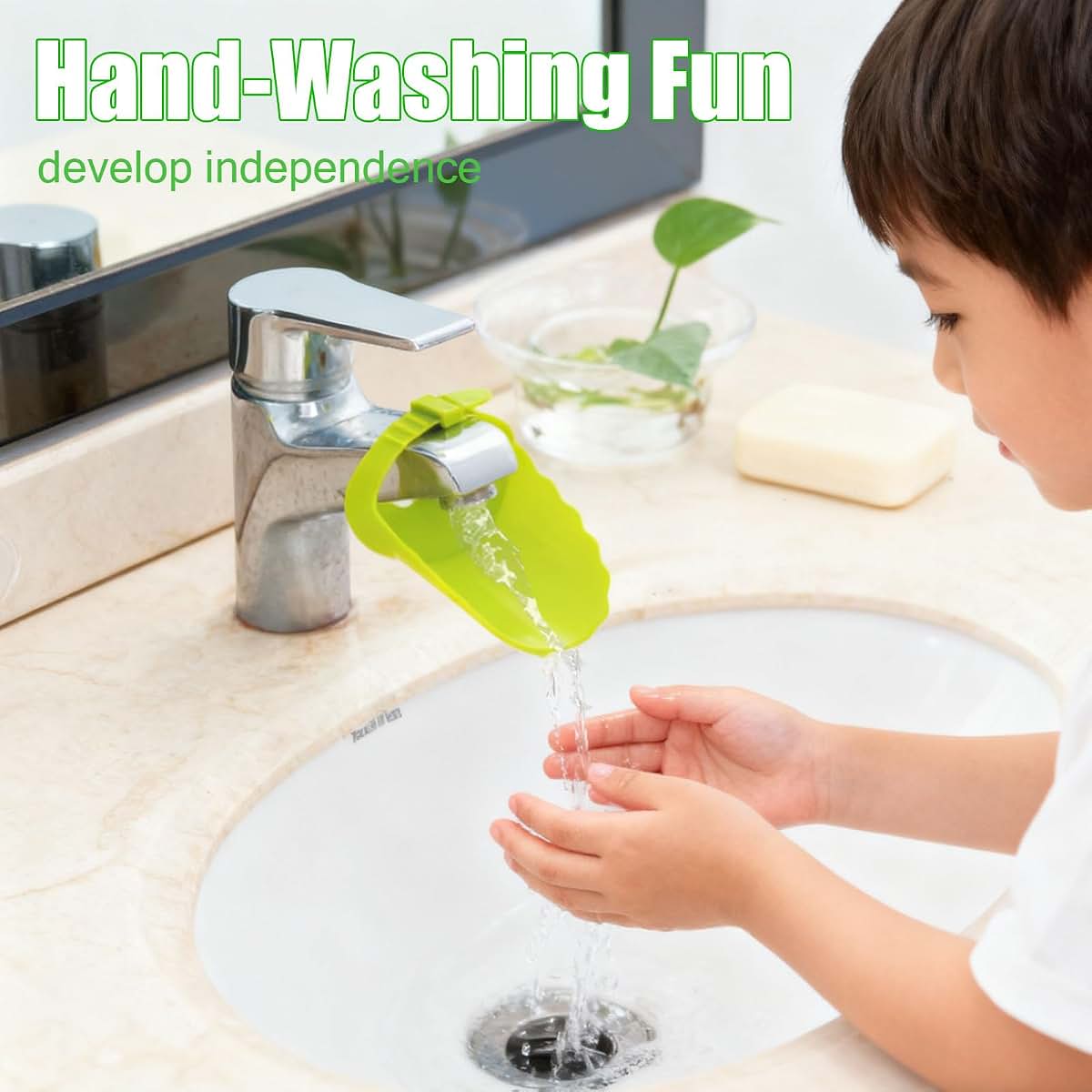 CHEOTIME Faucet Extender for Toddlers Sink Handwashing Aid (photo 3)