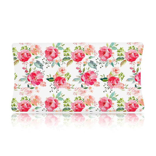 Boyoung Stretchy Changing Pad Cover Purple Flower Print
