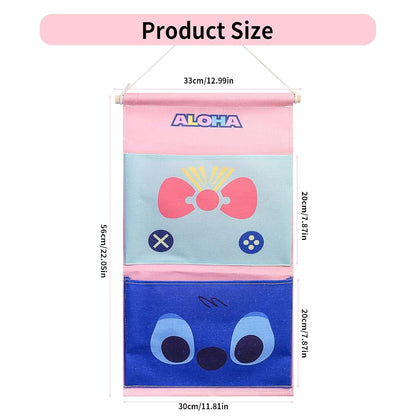 Sussie Daddy Fish Extender Hanger for Disney Cruise Gift Exchange, 2 Pockets