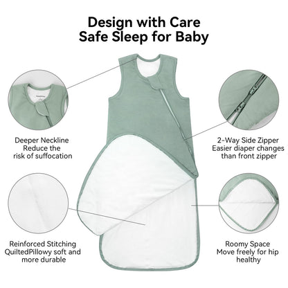 BubblePanda Bamboo Sleep Sack 6-12 Months