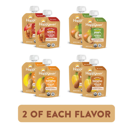 Happy Baby Organics Nutty Blends Fruit and Nut Butter