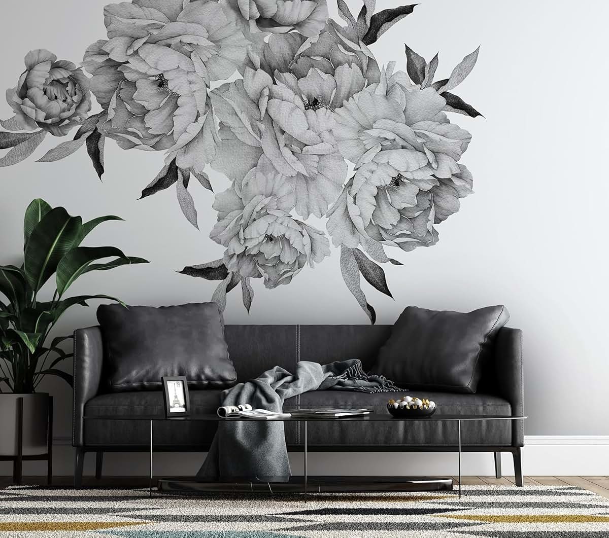 Muravie Dinosaur Wall Decal, Removable Peel And Stick Mural