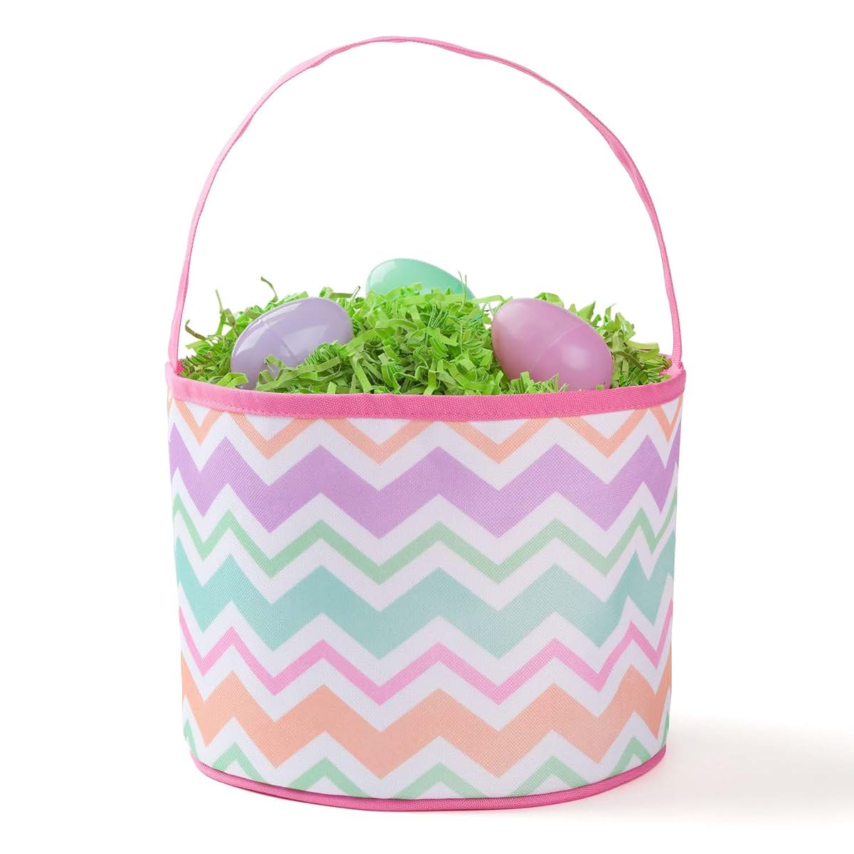 Personalized Planet Personalized Chevron Bucket Bag with Custom Monogram (photo 3)