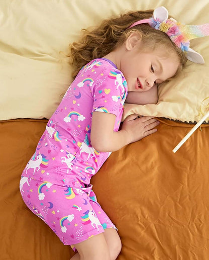 Babee Reshinee Bamboo Viscose Unicorn Pajamas