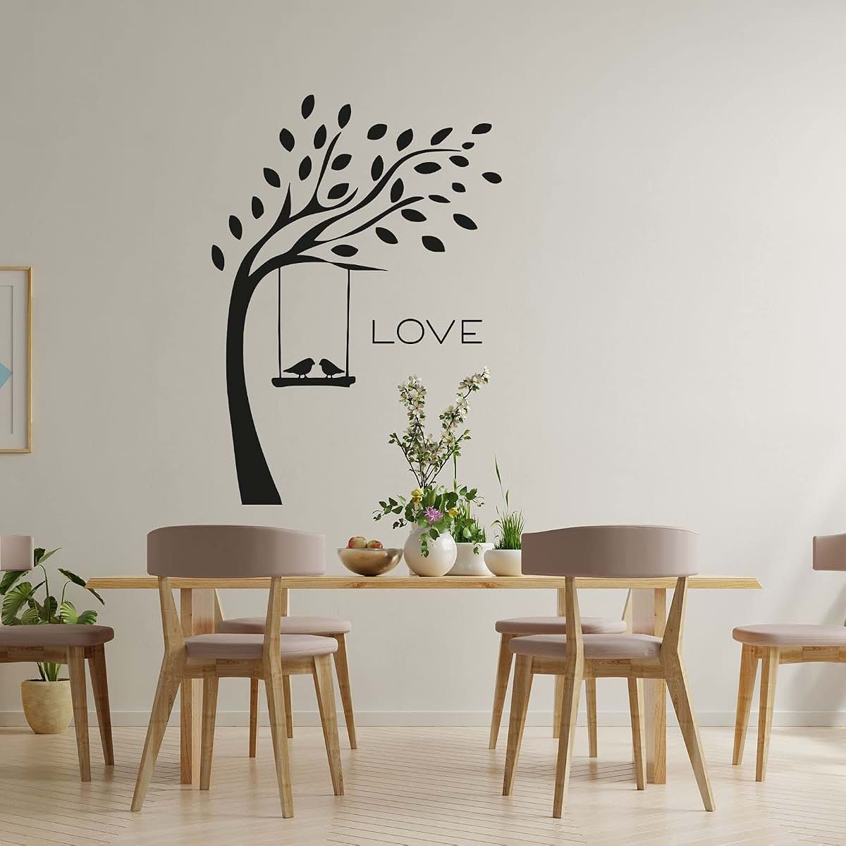 All Things Valuable Tree Silhouette Wall Sticker