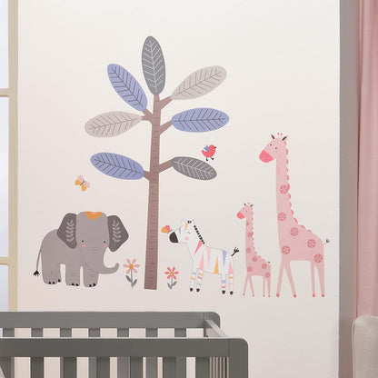 Jungle Animal Wall Decals for Child’s Room Decor