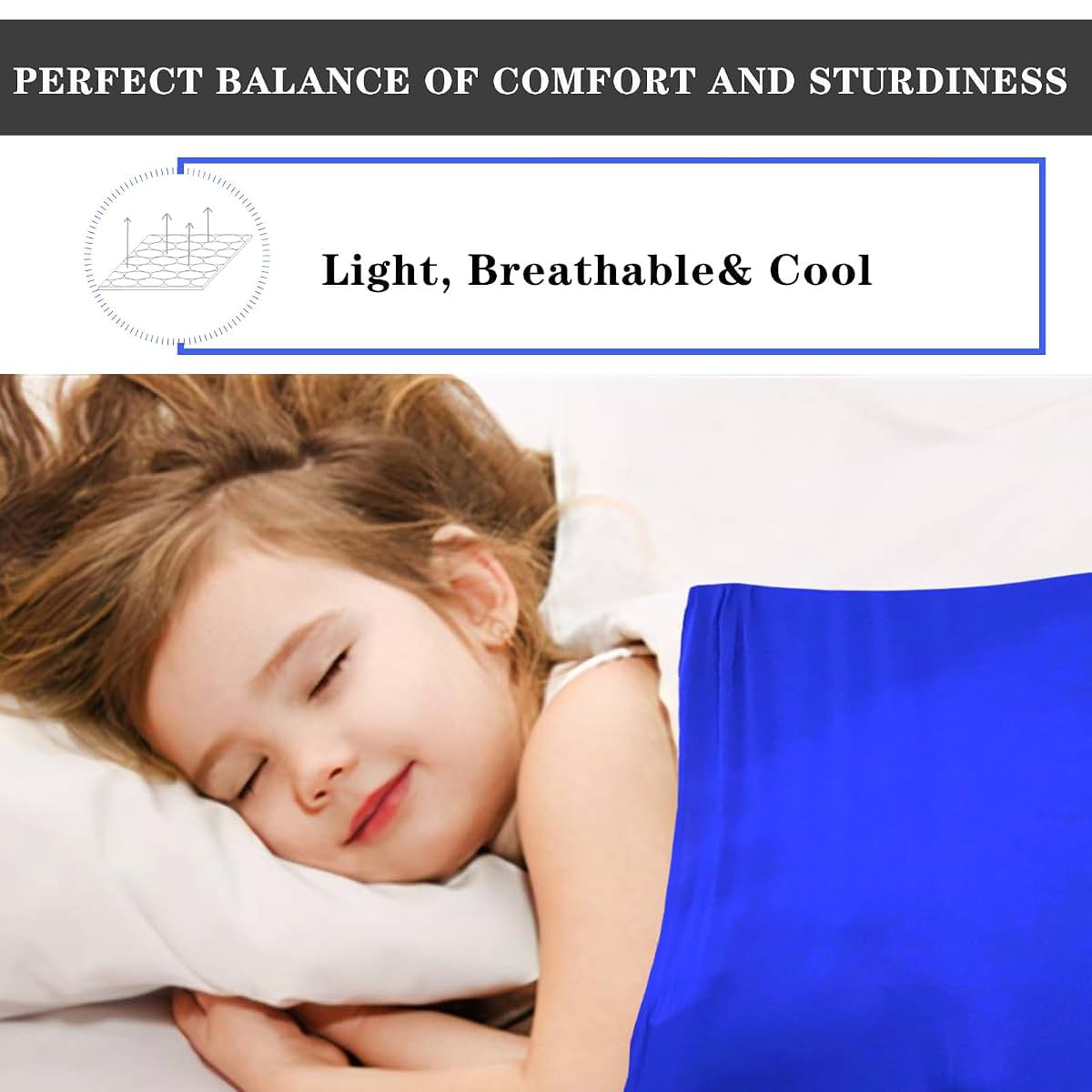 Ntomtuex Sensory Bed Sheet With Breathable Polyester
