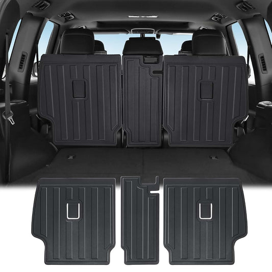 LaIIker 3 Pcs Seat Backrest Protective Pad for Toyota Land Cruiser 300