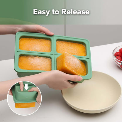 Haakaa Silicone Freezer Tray With Lid