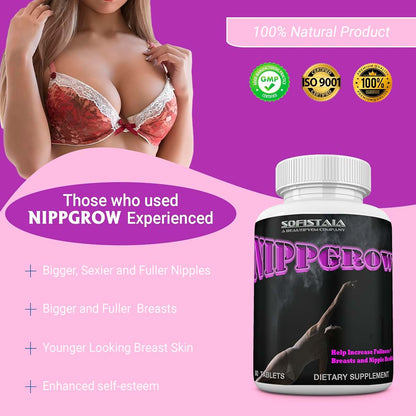 Beautifyem Nippgrow Natural Nipple Size Increase Supplement