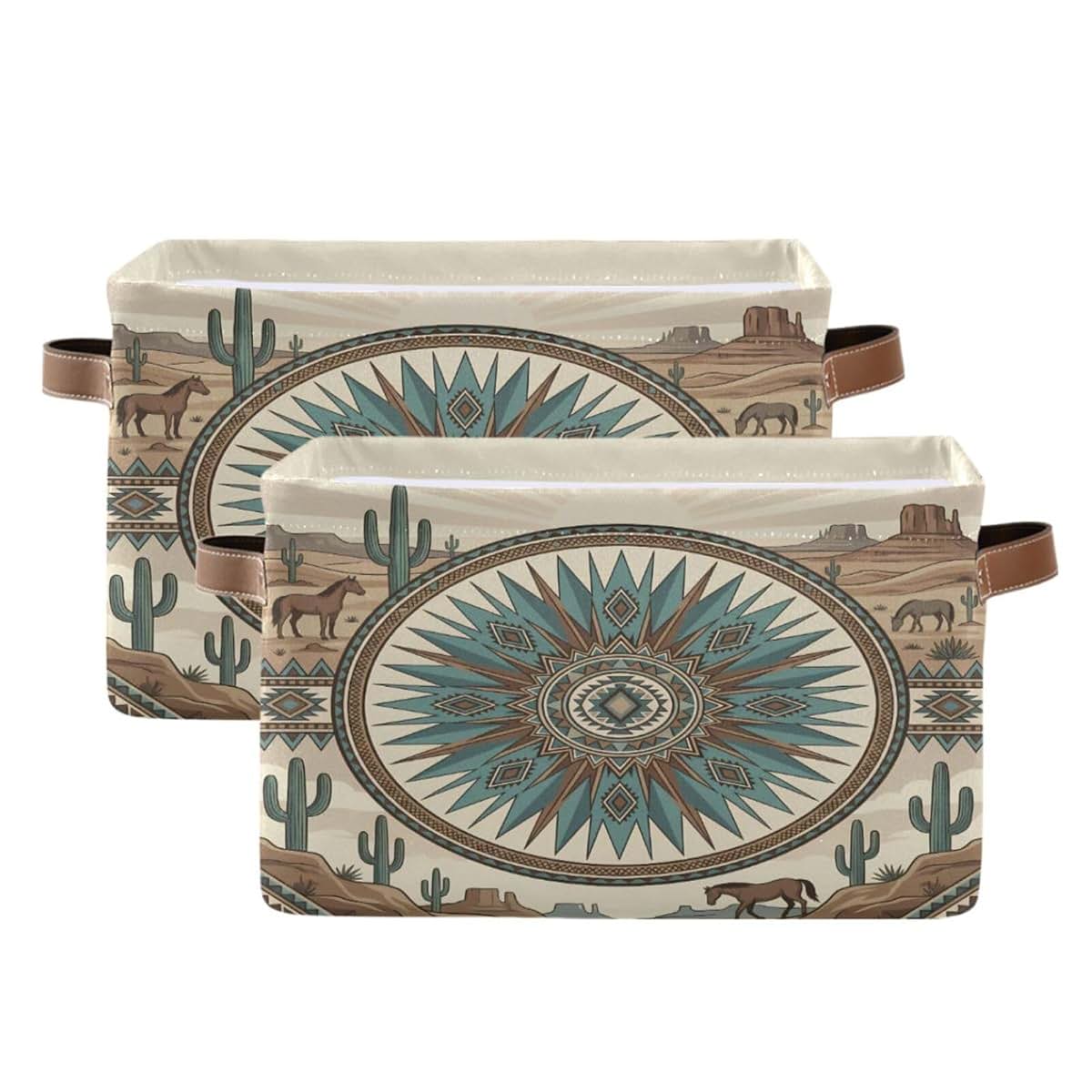 Collapsible Fabric Storage Bins for Nursery and Toy Organization