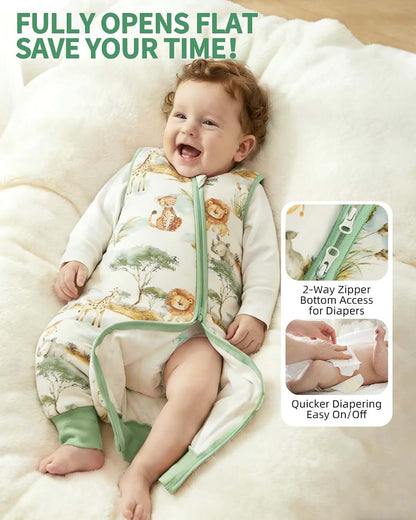 JiAmy Baby Sleep Sack With Legs 6M-6Y