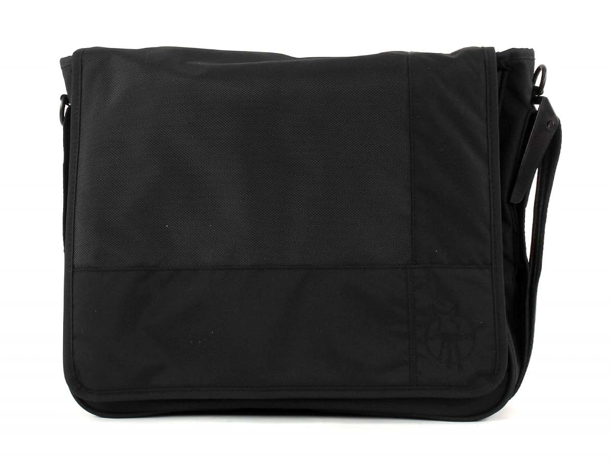 Lassig Casual Messenger Bag Patchwork black