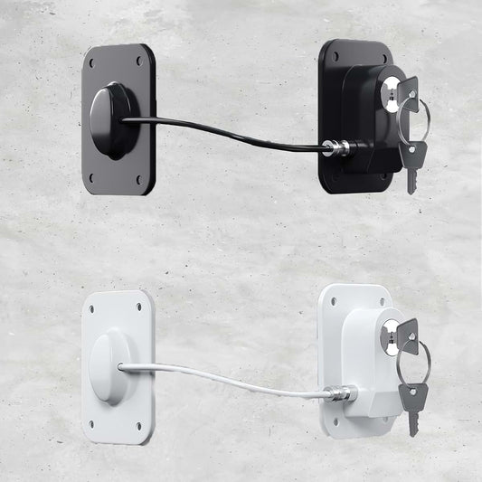 NeilBee Refrigerator Lock For Kids 2 Pack - Child Safety Cabinet Locks