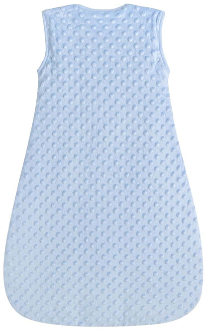BabyinaBag Very Warm 2.5 Tog Quilted Winter Baby Sleep Bag Plush Minky Dot