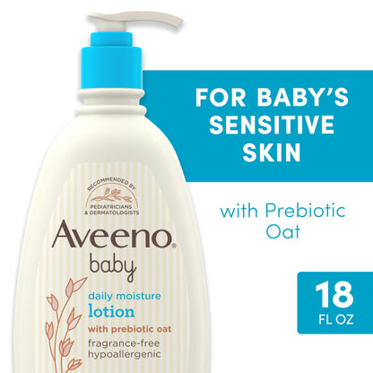 Aveeno Baby Daily Moisture Body Lotion Sensitive Skin