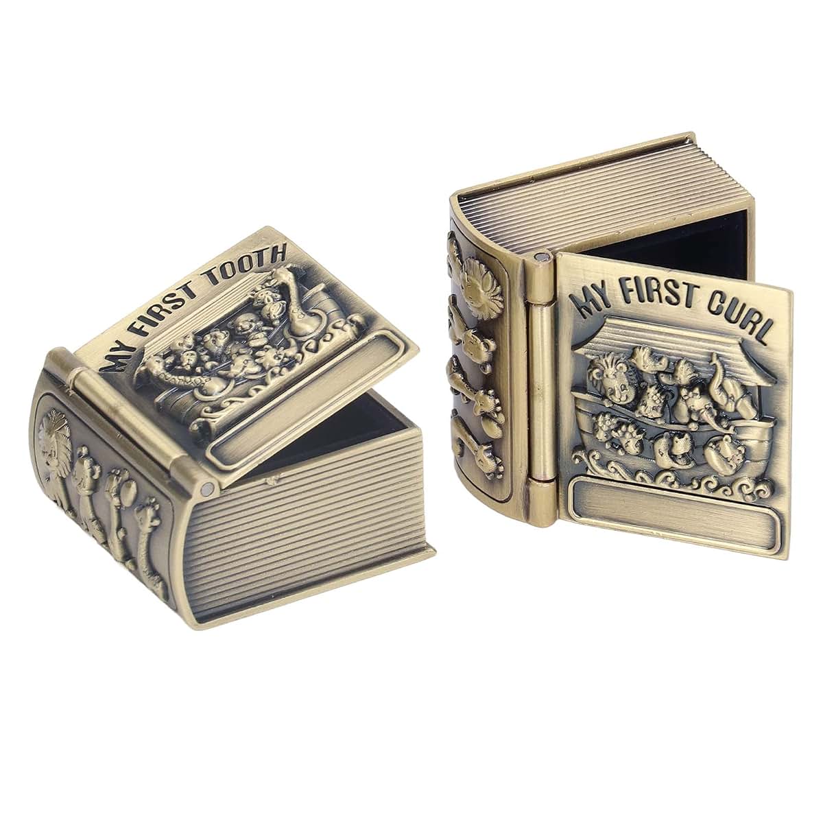 BowyTrading Tooth Keepsake Box with Engraved Pattern (photo 2)