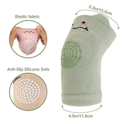 VOLSION Baby Knee Pads for Crawling, 5 Pairs, Toddler