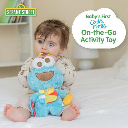 KIDS PREFERRED Sesame Street Cookie Monster Activity Toy With Teething Rings (photo 2)
