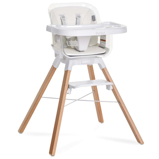 Evolur 360° Bloom Rotating Highchair and Convertible Toddler Chair