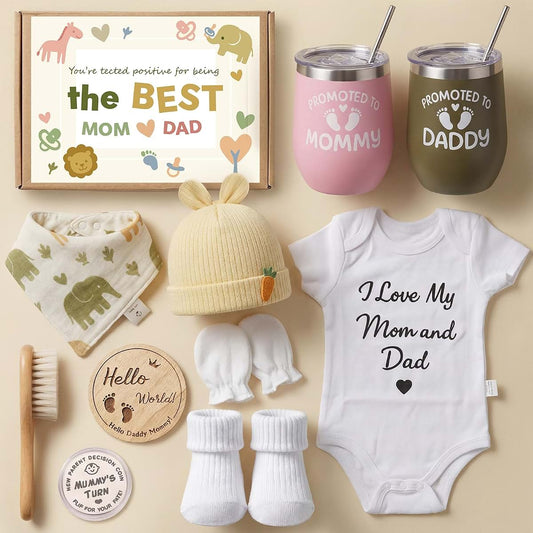 Babesnug New Mom Gifts for Women, Top Pregnancy Gifts for New Parents, Gender Reveal Gifts with Mom and Dad Baby Shower