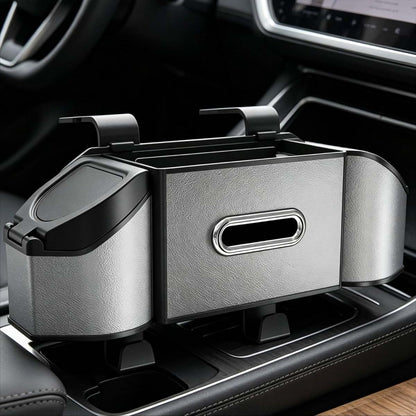 ＡＷＨＡＯ Rear Seat Organizer Box, 7-in-1 Hanging Storage in Versatile Gray (photo 4)