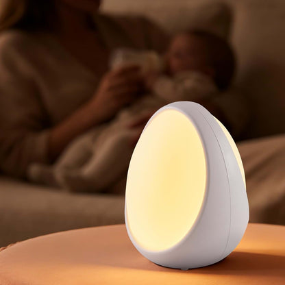 Gelielim Portable Baby Egg Night Light, 256 Colors, USB-C Rechargeable, Touch Dimming