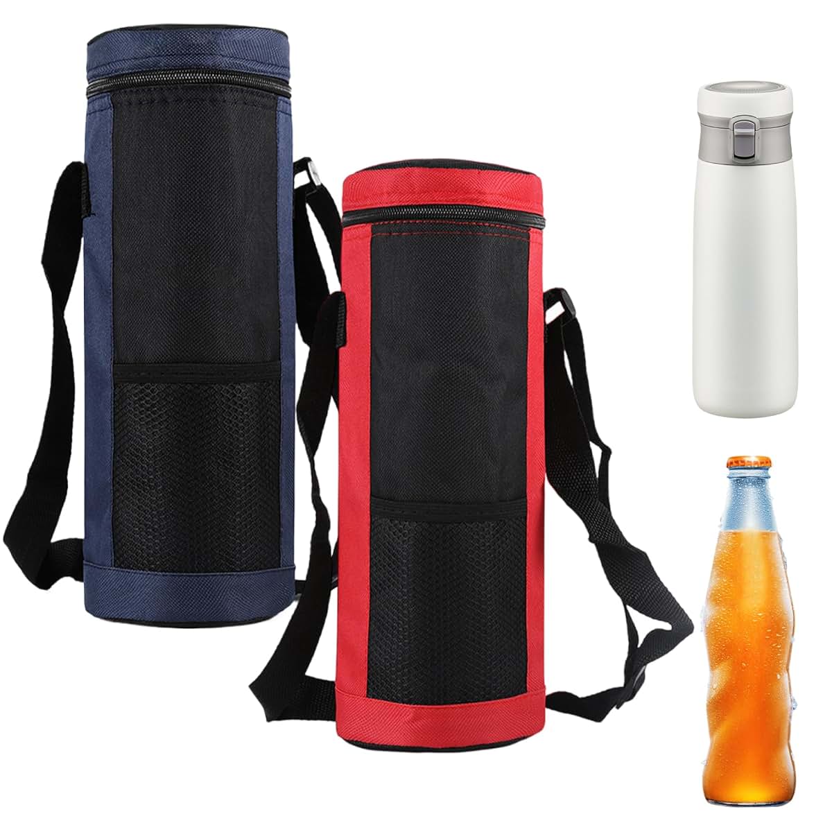 Lawnrden Insulated Bottle Cooler Travel Bag Set, 2L Capacity (photo 3)