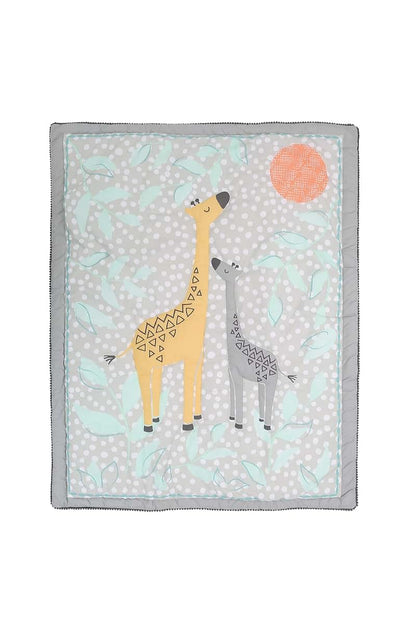 Giraffe Themed Nursery Crib Bedding Set for Baby