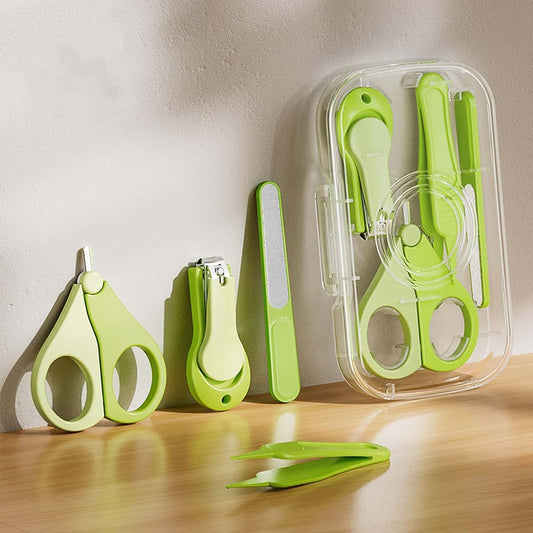 Wentwos 4-in-1 Baby Nail Trimmer Kit in Green