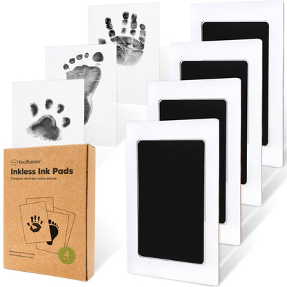 Inkless Baby Handprint Kit - Mess Free - Jet Black