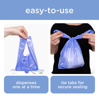 Ubbi Disposable Diaper Sacks Lavender